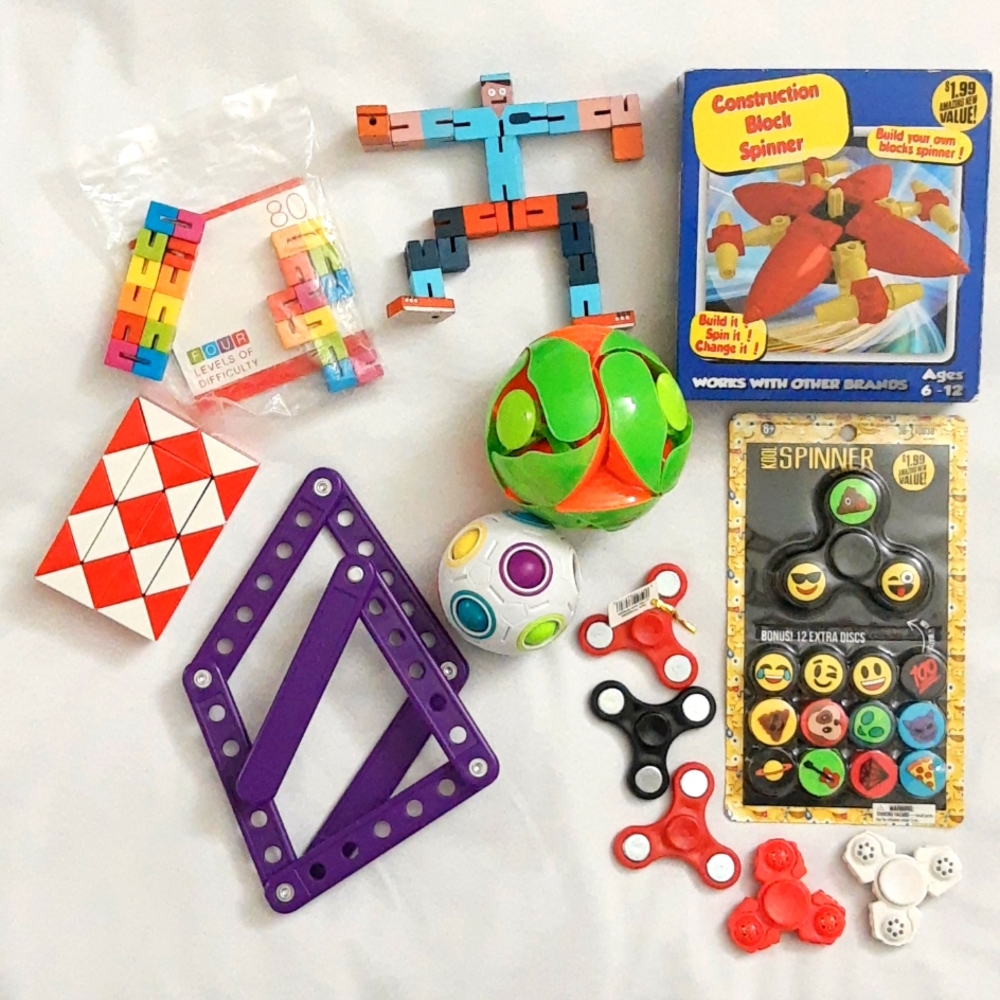 Fidget Fun Sensory Stress Relief Bundle NO BATTERIES NEEDED
